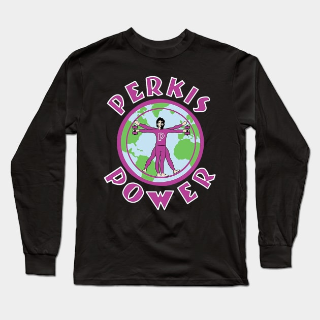 Perkis Power Long Sleeve T-Shirt by sinewave_labs